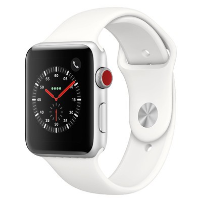Apple Watch Series 3 GPS Silver Aluminium 42MM White Sport Band
