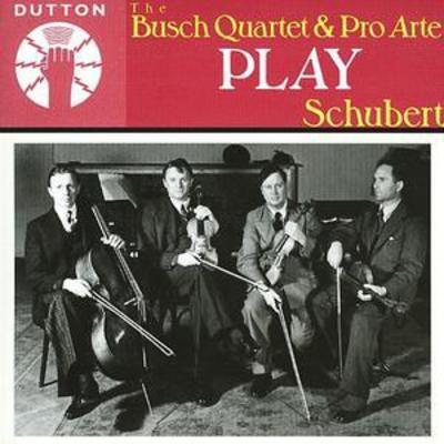 Franz Schubert - Death & the Maiden, Trout Quintet (Busch Quartet, Schnabel) CD Album - Used