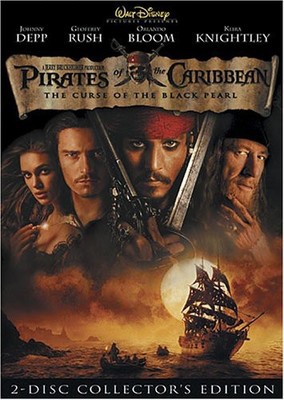 Pirates of the Caribbean: The Curse of the Black Pearl - DVD - Used