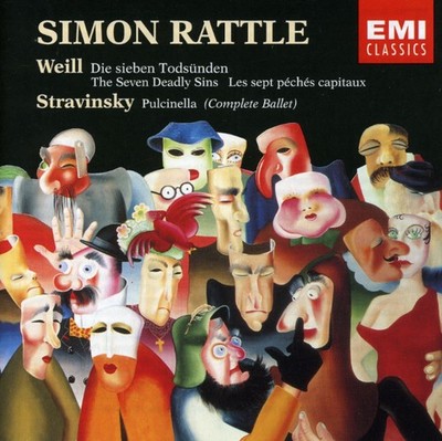 City of Birmingham Symphony or - Seven Deadly Sins CD Album - Used
