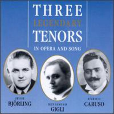 Bjorling / Caruso / Gigli - Three Legendary Tenors in Oper CD Album - Used