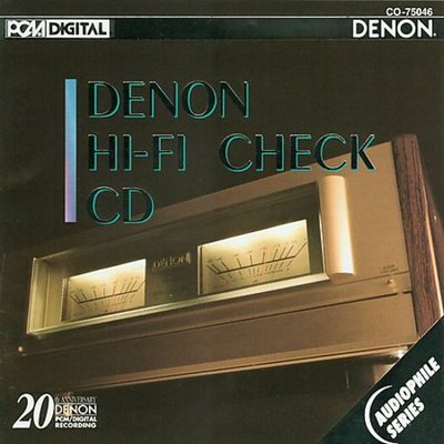 Denon Hi-Fi Check CD / Various - Denon Hi-Fi Check CD CD Album - Used Denon Hi-Fi Check CD / Various - Denon Hi-Fi Check CD CD Album - Used