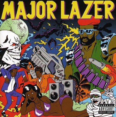 Major Lazer - Guns Don't Kill People...Lazers Do CD Album - Used