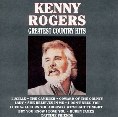 Kenny Rogers - Greatest Country Hits CD Album - Used