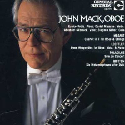 John Mack - Oboe CD Album - Used