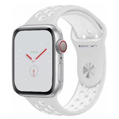 nike apple watch series 4 silver