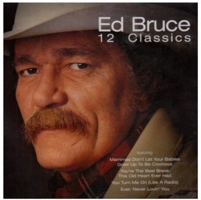 Ed Bruce - 12 Classics CD Album - Used