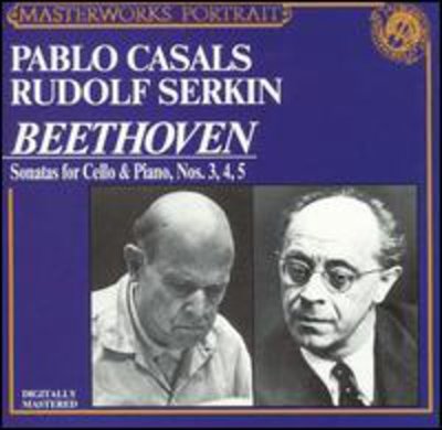Ludwig Van Beethoven - Sonatas for Cello & Piano Nos 3 CD Album - Used