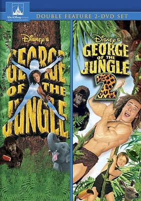 George of the Jungle 1 and 2 - DVD - Used