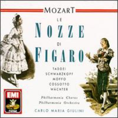 W.a. Mozart - Marriage of Figaro-Comp Opera CD Album - Used
