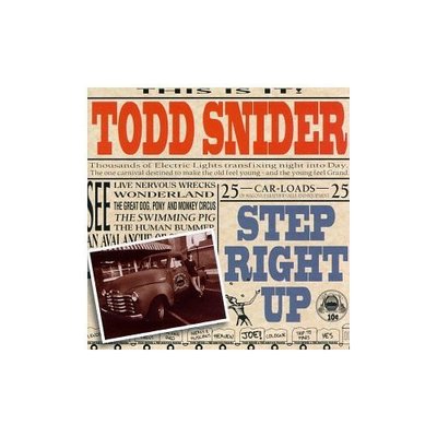 Todd Snider - Step Right Up CD Album - Used
