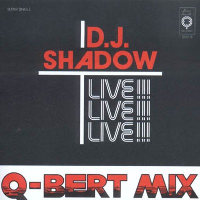 DJ Shadow - Camel Bobsled Race-Live Mix CD Album - Used