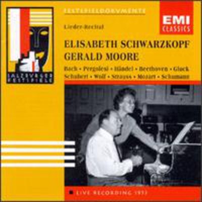 Elisabeth Schwarzkopf - Lieder Recital CD Album - Used