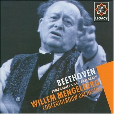 Willem Mengelberg - Conducts Beethoven Sym 5/6 CD Album - Used