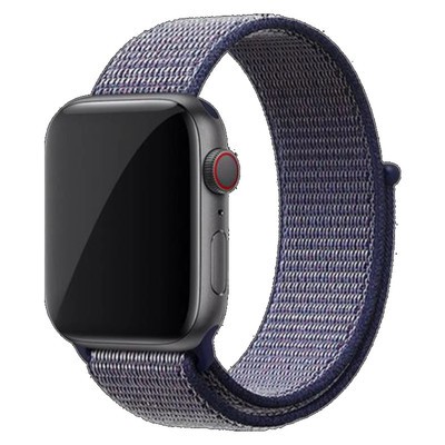 apple watch midnight blue sport loop