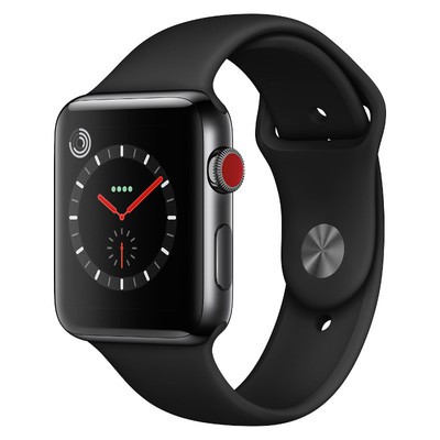 Apple Watch Series GPS Cellular Space Black SS 38MM Black