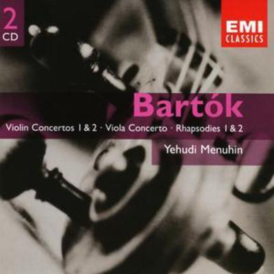 Bela Bartok - Violin Concertos Nos. 1 & 2, Viola Concerto (Dorati, New Po) CD Album - Used