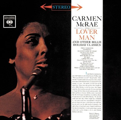 Carmen McRae - Sings Lover Man and Other Billie Holiday Classics CD Album - Used