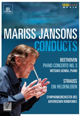 Beethoven/Strauss: Piano Concerto No. 3/Ein Heldenleben (Jansons) - DVD - Used