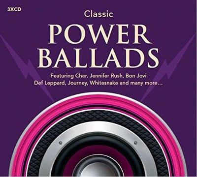 Various Artists - Classic Power Ballads CD Album - Used