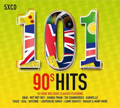 Various Artists - 101 90s Hits CD Album - Used