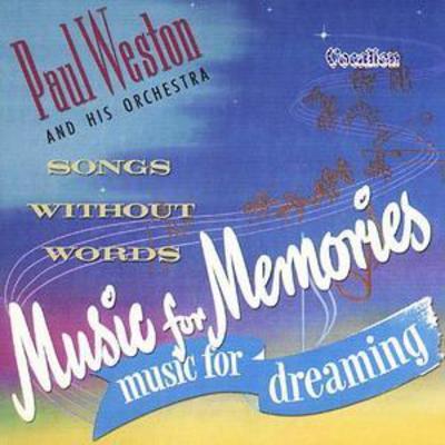 Paul Weston - Music for Memories, Music for Dreaming & Songs Without Words CD Album - Used