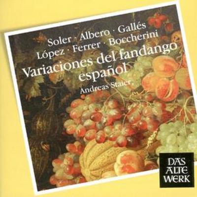 Various Composers - Variaciones Del Fandango Espanol (Staier) CD Album - Used