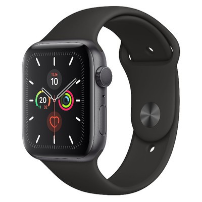Apple Watch Series 5 GPS Space Grey Aluminium 44MM Black Sport