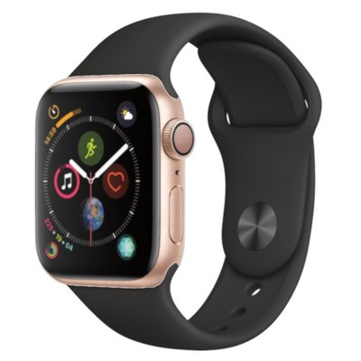 Iwatch 4 gold deals with black band