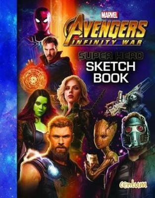 Avengers Infinity War - Superhero Sketch Book - Centum Books Ltd - Paperback - Used