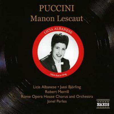 Giacomo Puccini - Manon Lescaut (Perlea, Rome Opera House Chorus, Bjorling) CD Album - Used