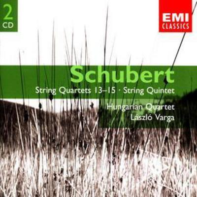 Franz Schubert - String Quintet, String Quartets (Hungarian Quartet) CD Album - Used