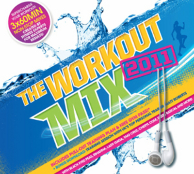 Various Artists - The Workout Mix 2011 CD Album - Used