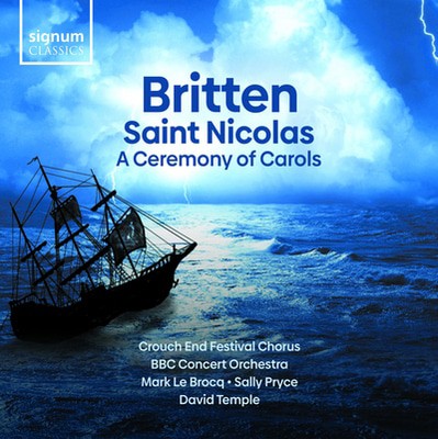 Benjamin Britten - Britten: Saint Nicolas/A Ceremony of Carols CD Album - Used