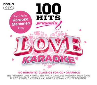 Various Artists - 100 Hits: Love Karaoke CD Album - Used