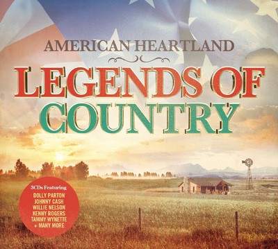 Various Artists - American Heartland: Legends of Country CD Album - Used