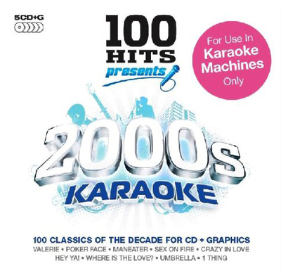 Various Artists - 100 Hits: 2000s Karaoke CD Album - Used