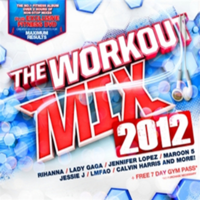 Various Artists - The Workout Mix 2012 CD Album - Used