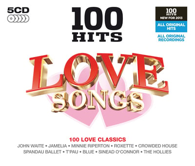 Various Artists - 100 Hits: Love Songs CD Album - Used