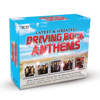 Various Artists - Driving Rock Anthems CD Album - Used