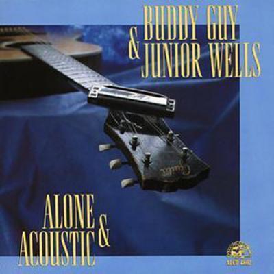 Buddy Guy and Junior Wells - Alone & Acoustic CD Album - Used