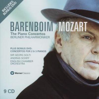 Wolfgang Amadeus Mozart - Piano Concertos, The (Barenboim, Berliner Phil.) [9 Cd+dvd] CD Album - Used