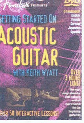 Getting Started On Acoustic Guitar - DVD - Used