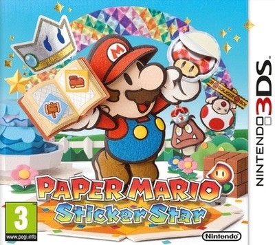 Paper Mario: Sticker Star Nintendo 3DS Game - Used