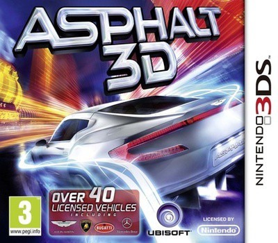 Asphalt 3D Nintendo 3DS Game - Used