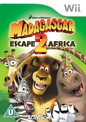 Madagascar: Escape 2 Africa Wii Game - Used