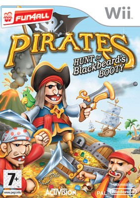 Pirates: Hunt For Blackbeard's Booty Wii Game - Used