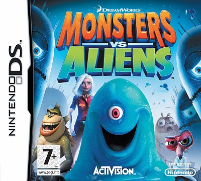 Monsters Vs Aliens Nintendo DS Game - Used