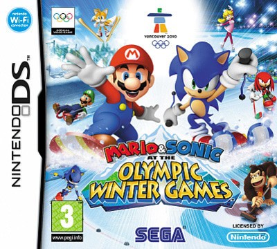 Mario & Sonic at the Olympic Winter Games Nintendo DS Game - Used