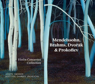 Felix Mendelssohn - Mendelssohn, Brahms, Dvorák & Prokofiev: Violin Concertos... CD Album - Used